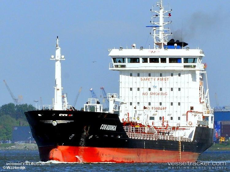 Covadonga - Chemical Oil Products Tanker vessel registered in Portugal