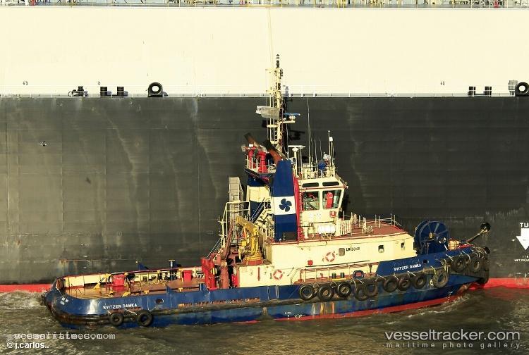Svitzer-Damka - Tug vessel registered in Argentina