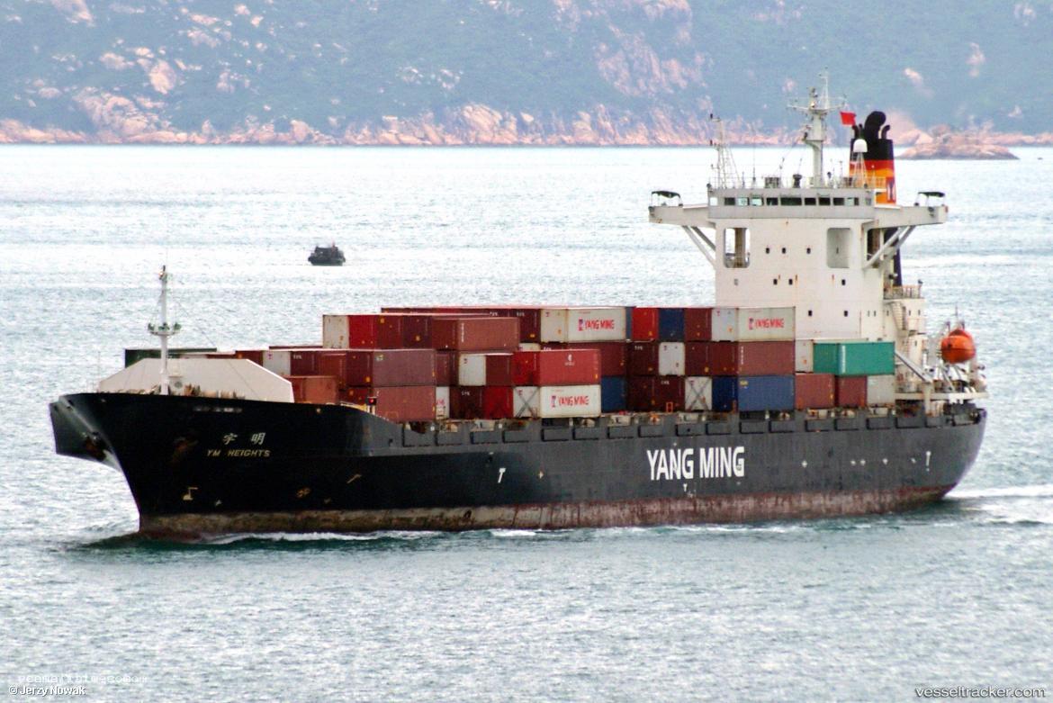 Ym-Heights - Container Ship vessel registered in Taiwan