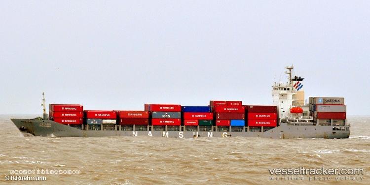 Fesco-Yanina - Container Ship vessel registered in Russia