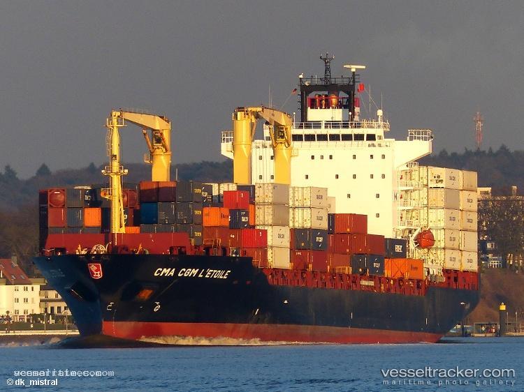 Etoile - Container Ship vessel registered in Malta