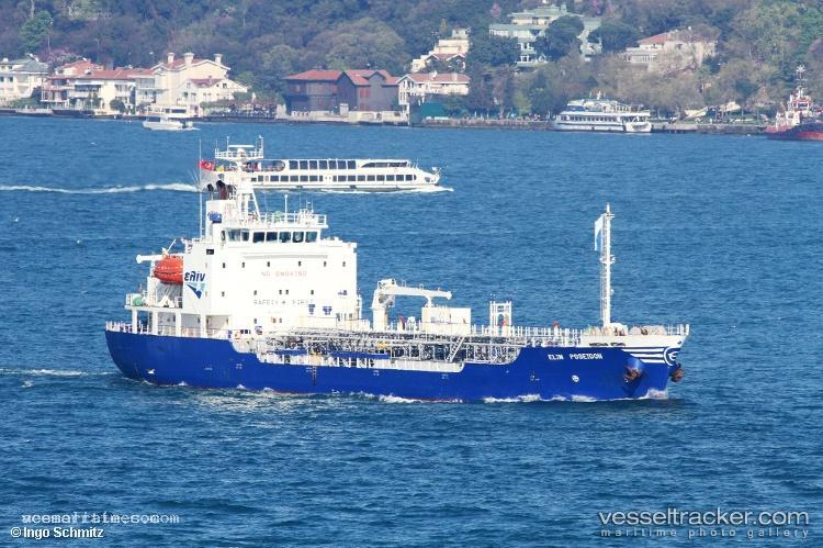 Elin-Poseidon - Chemical Oil Products Tanker vessel registered in Greece