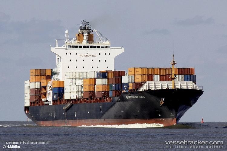 Seaspan-Santos - Container Ship vessel registered in Hong Kong