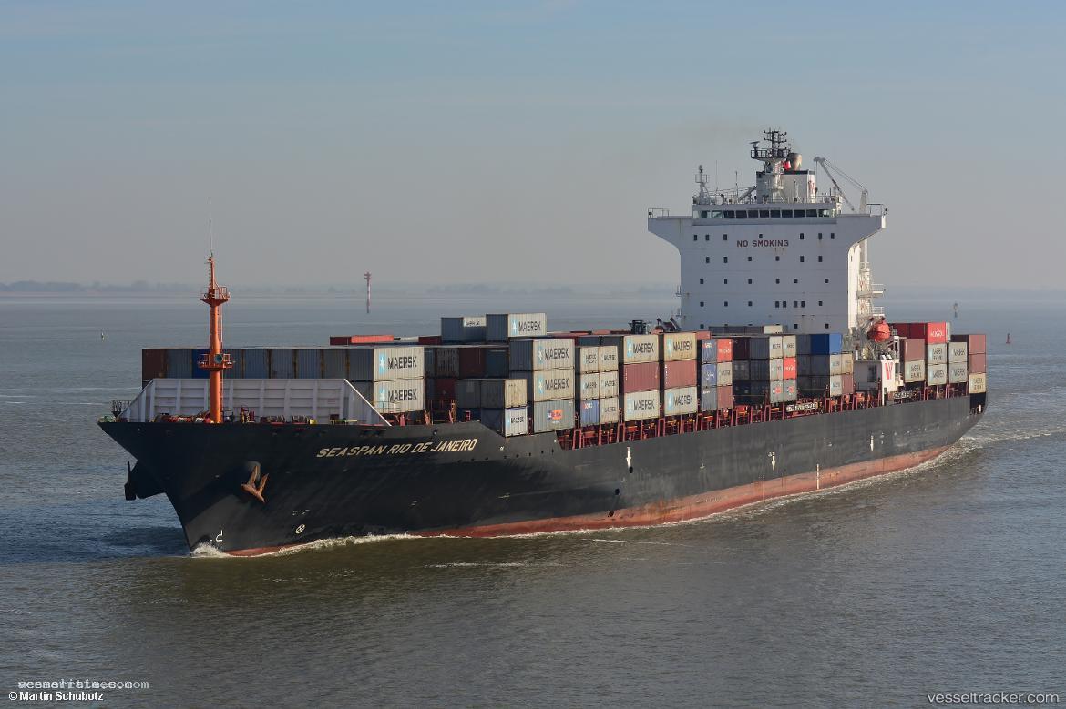 Seaspan-Rio-De-Janei - Container Ship vessel registered in Hong Kong