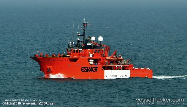 Esvagt-Capella - Standby Safety Vessel vessel registered in Denmark