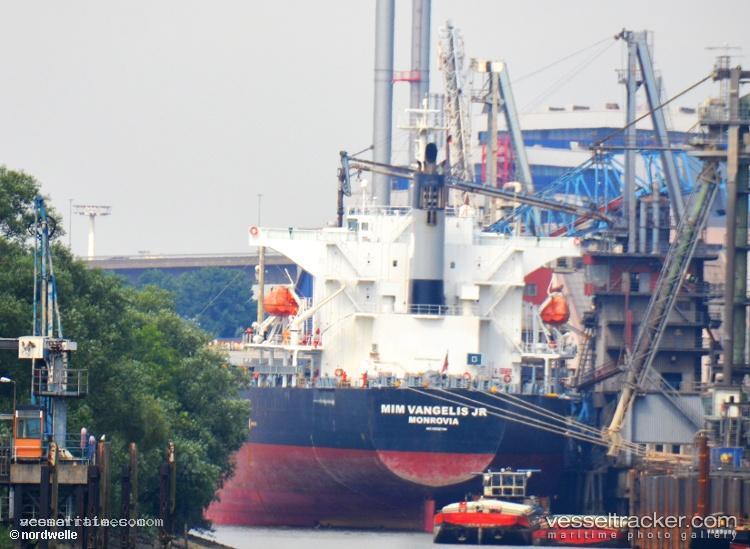 Mim-Vangelis-Jr - Bulk Carrier vessel registered in Liberia