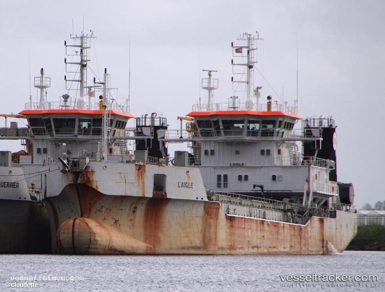 Laigle - Dredger vessel registered in Luxembourg