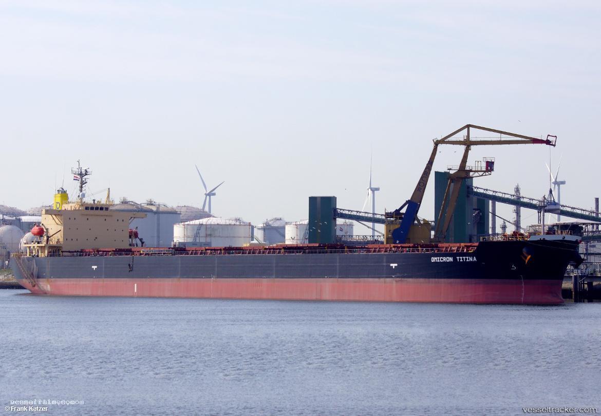 Omicron-Titina - Bulk Carrier vessel registered in Liberia