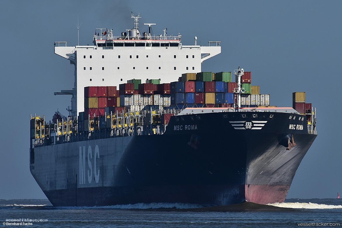 Msc-Roma - Container Ship vessel registered in Liberia