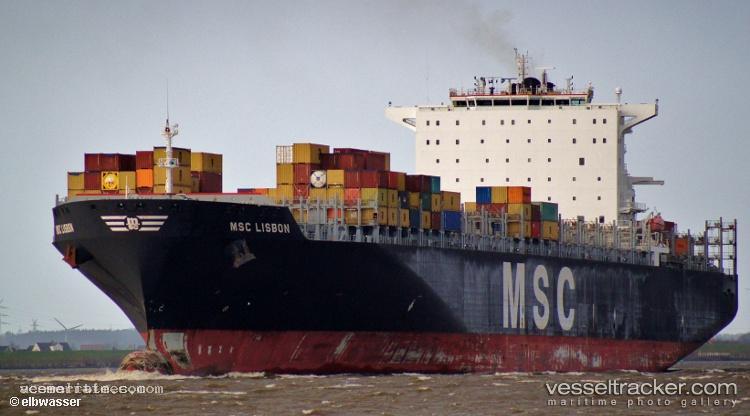Msc-Lisbon - Container Ship vessel registered in Liberia
