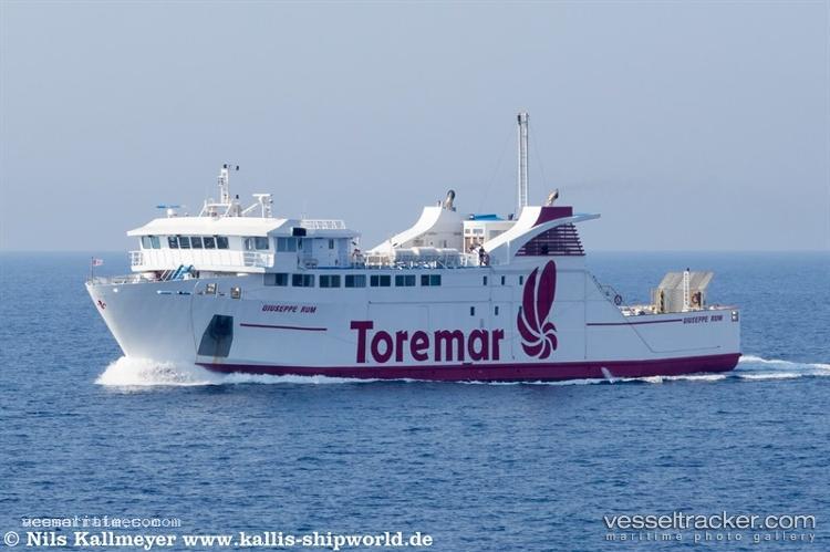 Giuseppe-Rum - Passenger Ro Ro Cargo Ship vessel registered in Italy