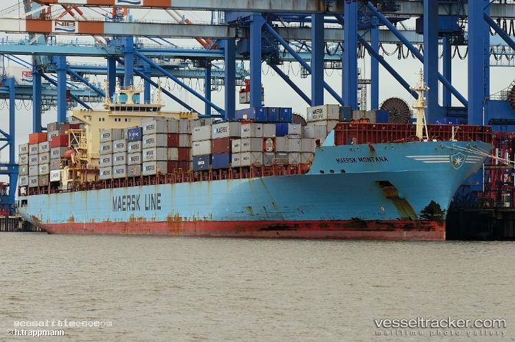 Maersk-Montana - Container Ship vessel registered in United States of America