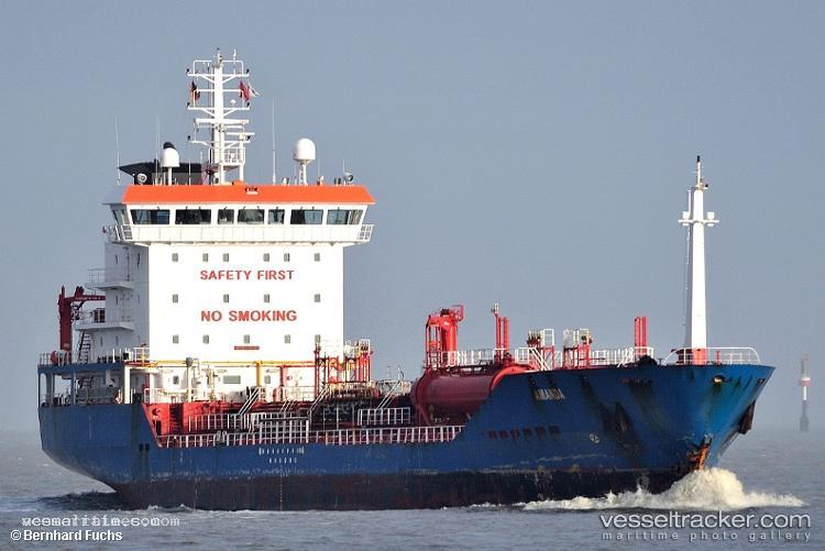 Karia - Chemical Oil Products Tanker vessel registered in Turkey