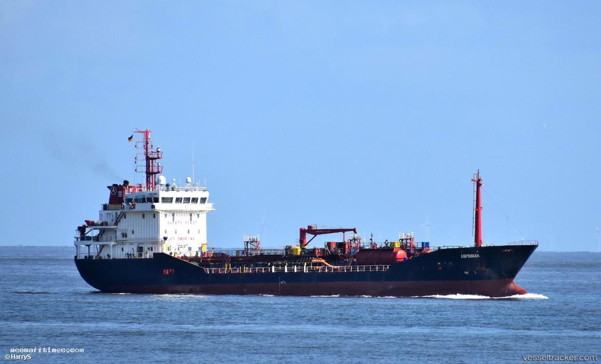 Adiyaman - Chemical Oil Products Tanker vessel registered in Portugal