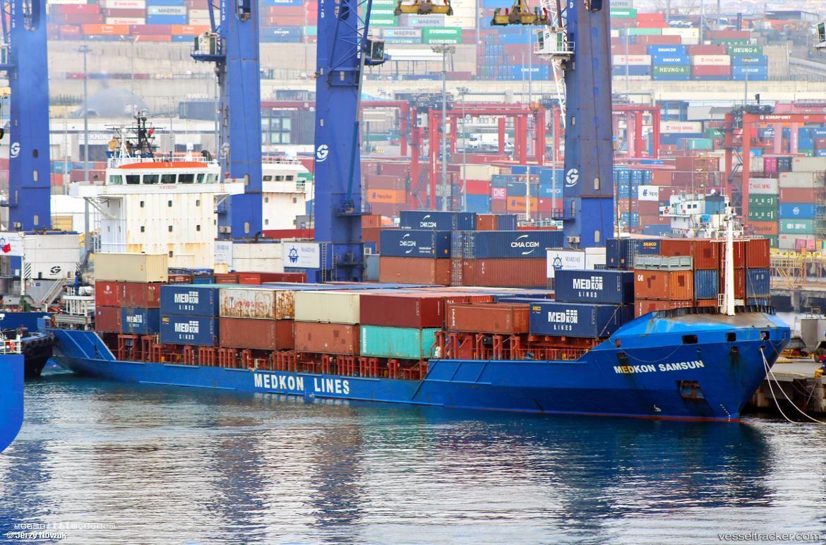 Medkon-Samsun - Container Ship vessel registered in Panama