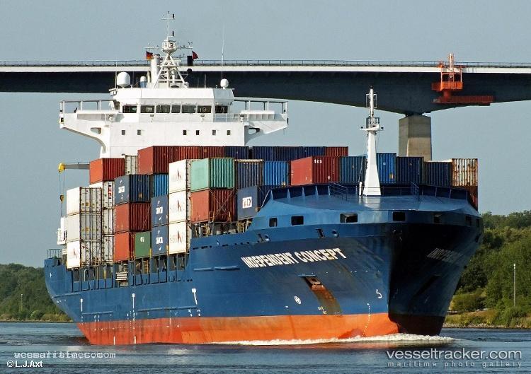 Contship-Sea - Container Ship vessel registered in Liberia