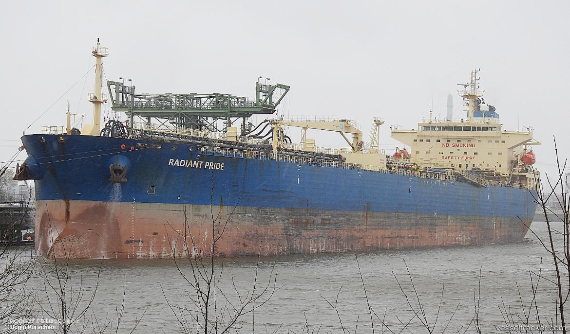 Radiant-Pride - Crude Oil Tanker vessel registered in Liberia