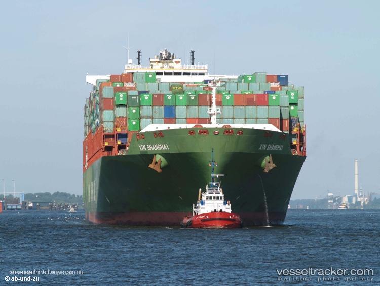 Xin-Shanghai - Container Ship vessel registered in Hong Kong