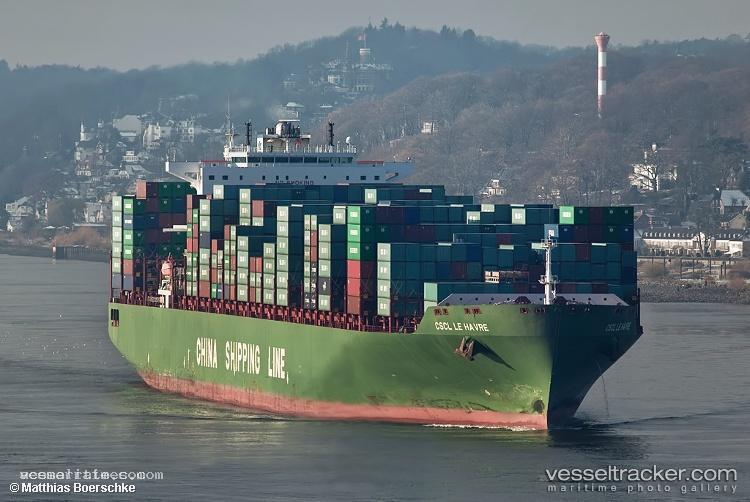 Le-Havre - Container Ship vessel registered in Cyprus