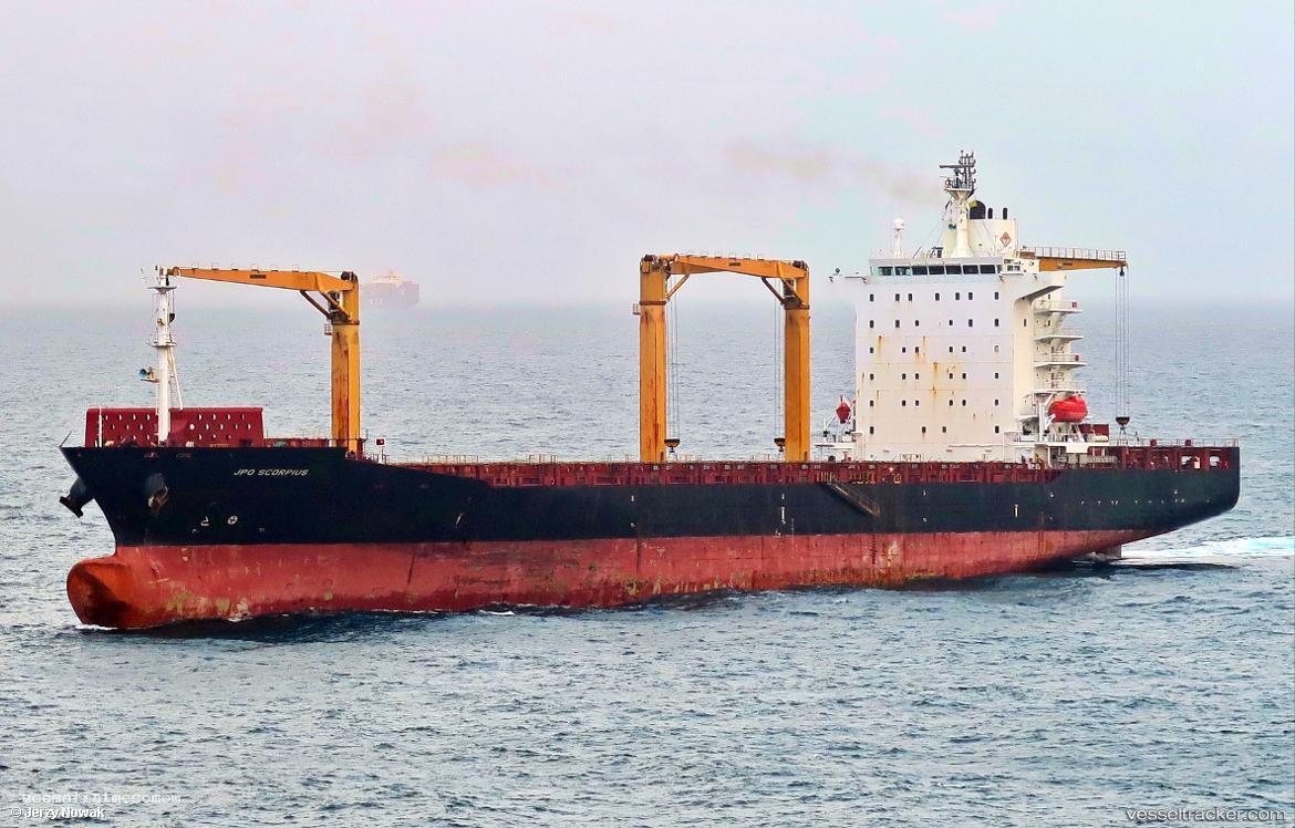 Scorpius - Container Ship vessel registered in Liberia