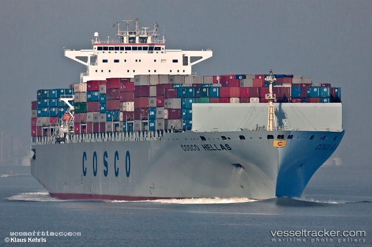 Cosco-Hellas - Container Ship vessel registered in Malta