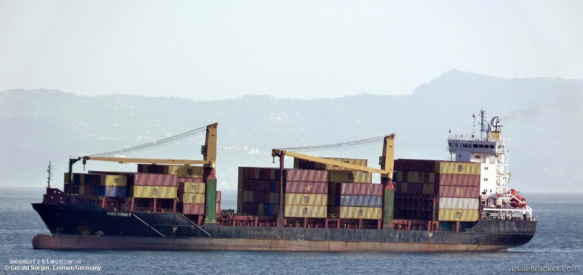 Msc-Nina-F - Container Ship vessel registered in Portugal