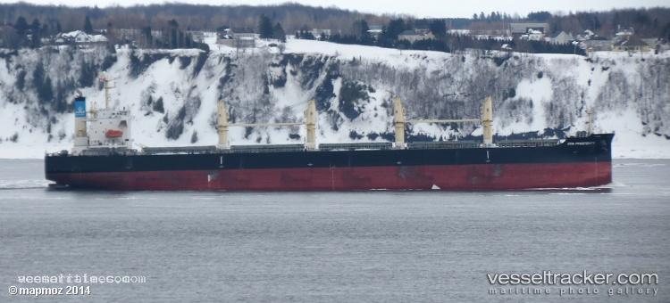 Cos-Prosperity - Bulk Carrier vessel registered in Singapore