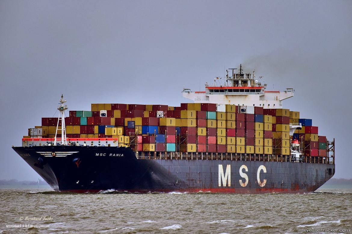 Msc-Rania - Container Ship vessel registered in Panama
