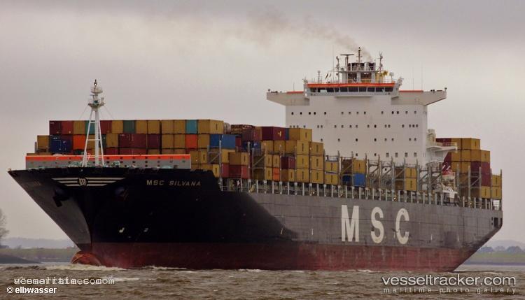 Msc-Silvana-Viii - Container Ship vessel registered in Cyprus