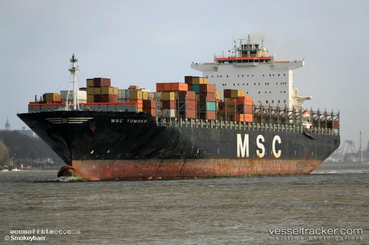 Msc-Tomoko - Container Ship vessel registered in Panama