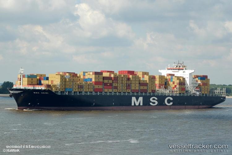Msc-Heidi - Container Ship vessel registered in Panama