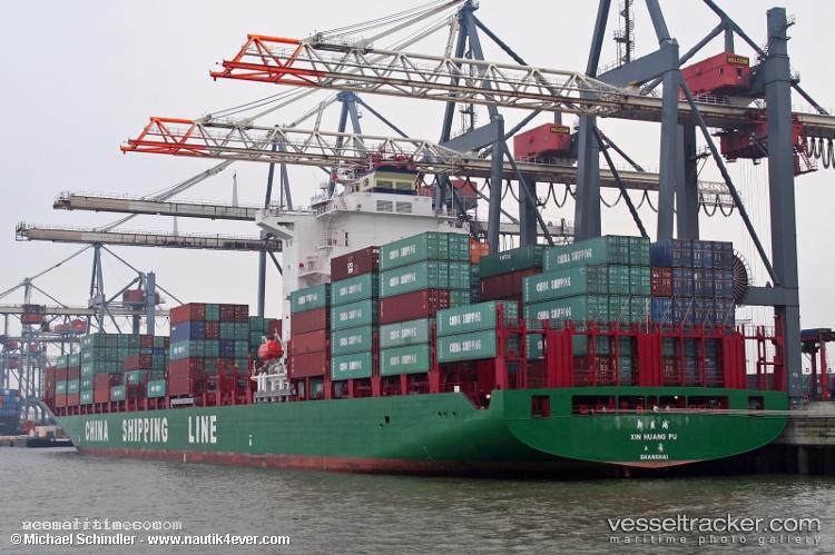 Xin-Huang-Pu - Container Ship vessel registered in China