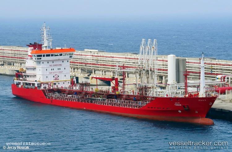 Tingis - Chemical Oil Products Tanker vessel registered in Morocco
