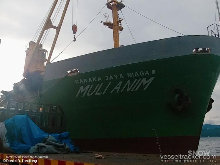 Mv-Cj.iii-Mulianim - Container Ship vessel registered in Indonesia