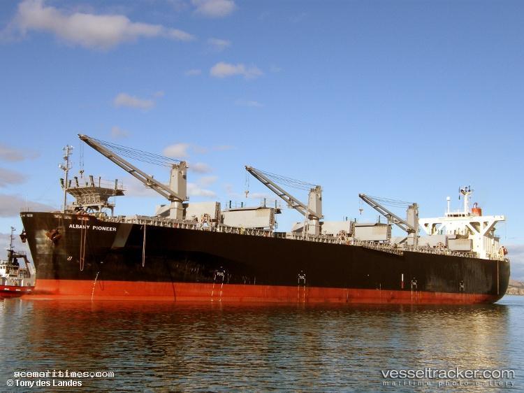 Albany-Pioneer - Wood Chips Carrier vessel registered in Japan