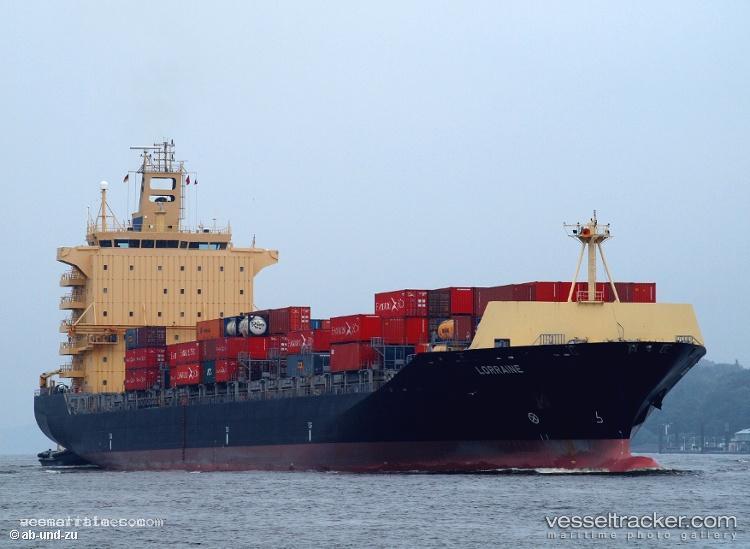 Lorraine - Container Ship vessel registered in Liberia