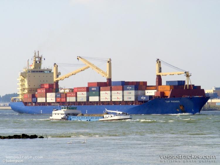As-Christiana - Container Ship vessel registered in Antigua and Barbuda