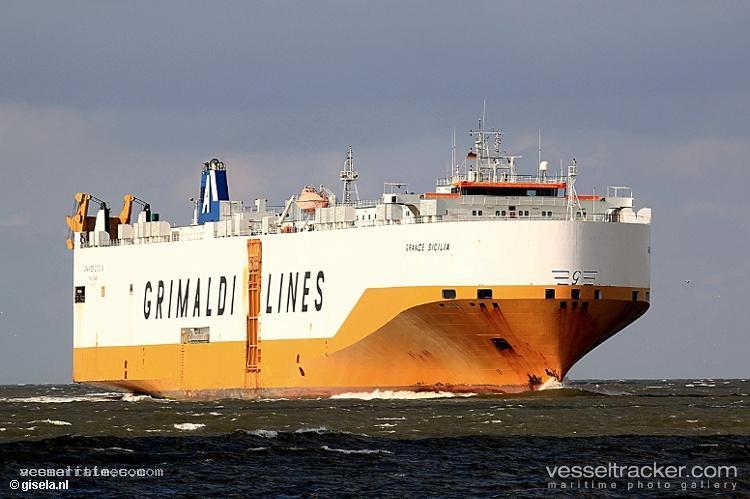 Grande-Sicilia - Vehicles Carrier vessel registered in Italy