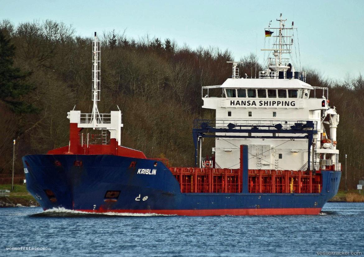 Krislin - Deck Cargo Ship vessel registered in Antigua and Barbuda