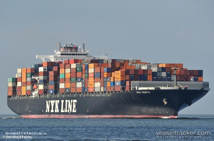 Nyk-Vesta - Container Ship vessel registered in Panama