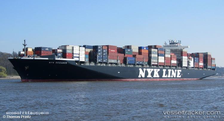 Nyk-Oceanus - Container Ship vessel registered in Panama