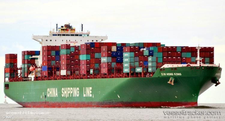 Xin-Hong-Kong - Container Ship vessel registered in Hong Kong