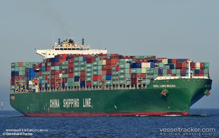 Cscl-Long-Beach - Container Ship vessel registered in Hong Kong