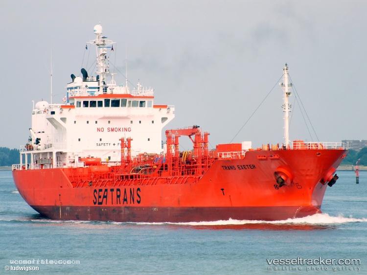Trans-Exeter - Chemical Oil Products Tanker vessel registered in Norway