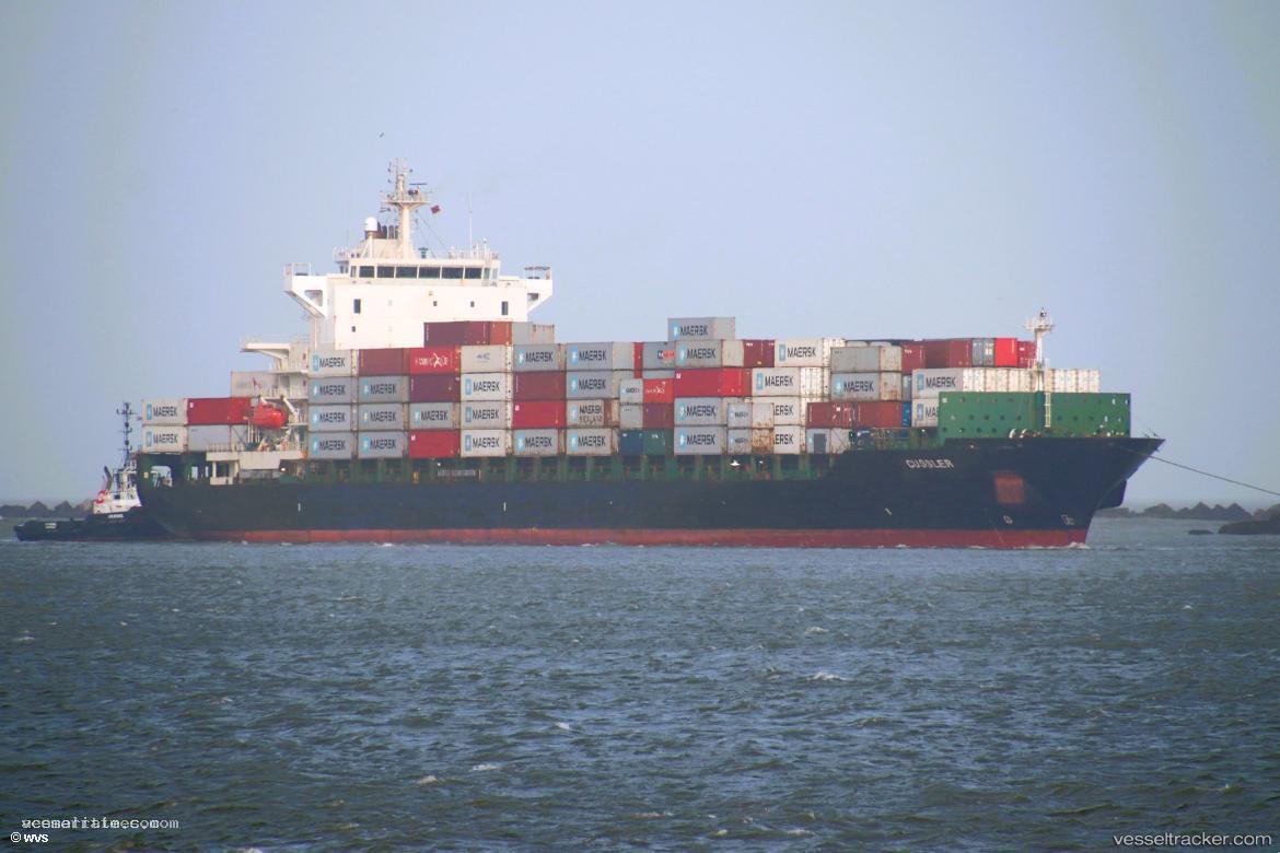 Cussler - Container Ship vessel registered in Liberia