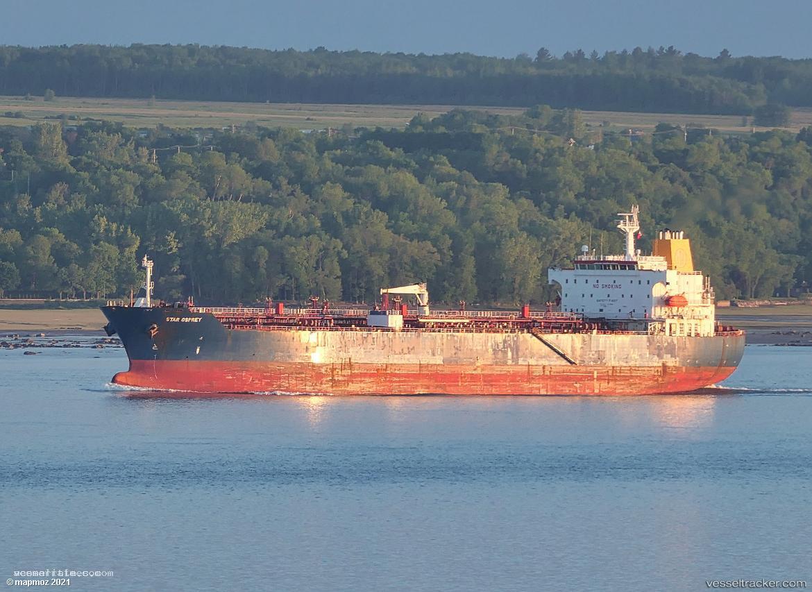Star-Osprey - Chemical Oil Products Tanker vessel registered in Panama