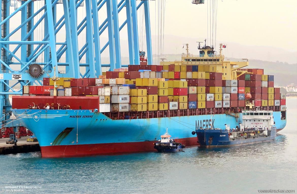 Maersk-Senang - Container Ship vessel registered in Singapore