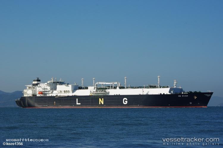 Ob-River - Lng Tanker vessel registered in Marshall Islands