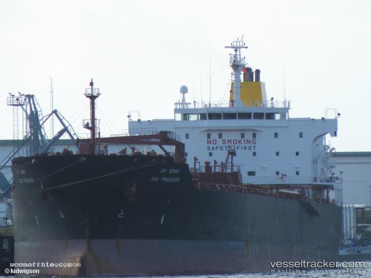Jag-Prakash - Chemical Oil Products Tanker vessel registered in India