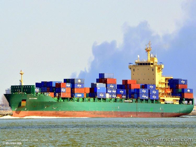 As-Cypria - Container Ship vessel registered in Portugal